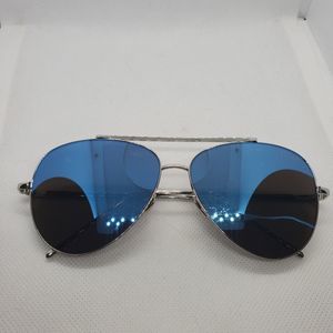 COPY - Dior Silver & Blue Sunglasses